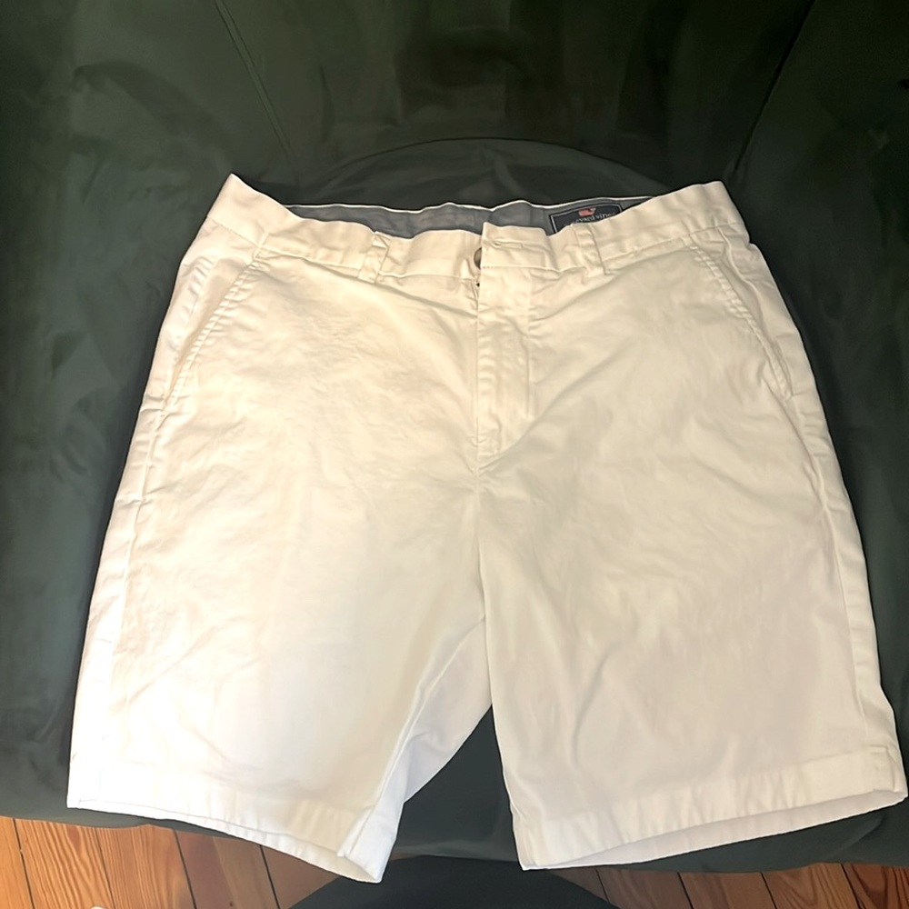 Vineyard Vines White Mens Cotton Shorts